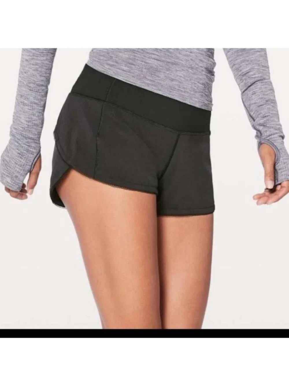 Lululemon speed up short black 3